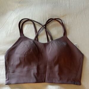 Lululemon Like A Cloud Longline Sports Bra - Dark Pink